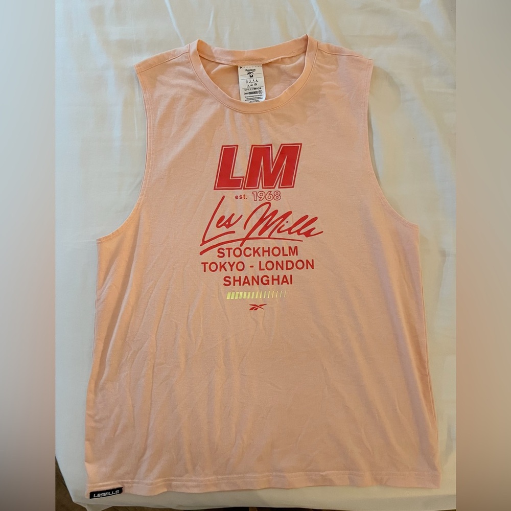Women’s Lesmills Reebok tank top